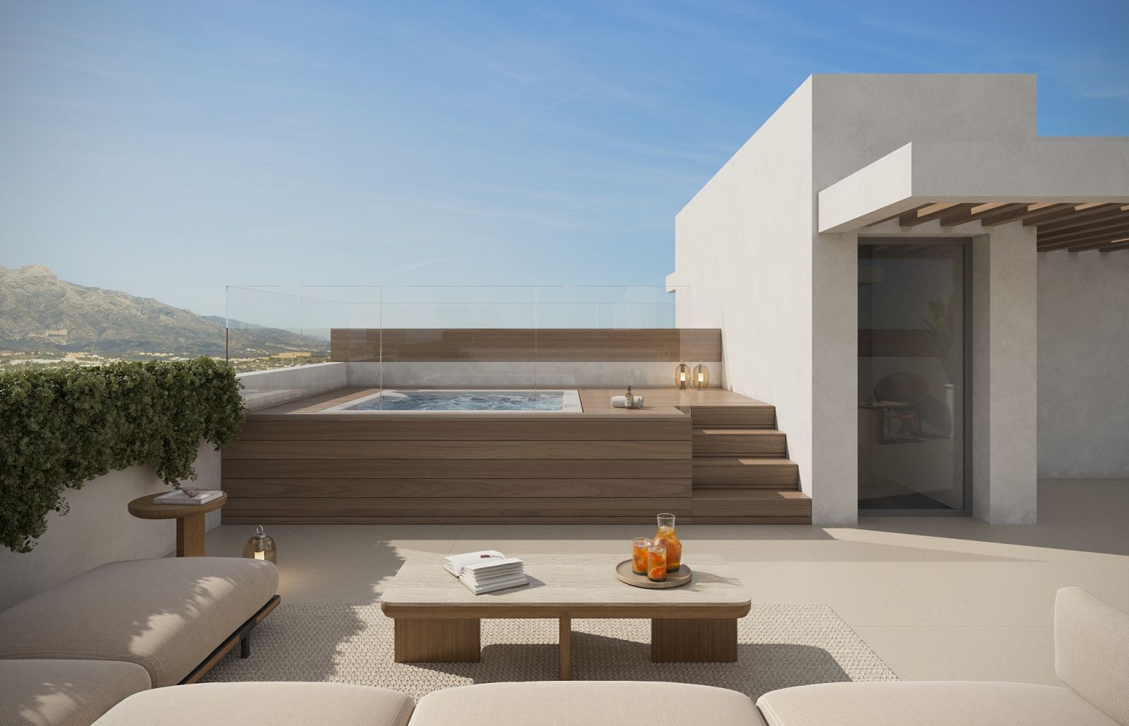 03 modern outdoor lounge pool