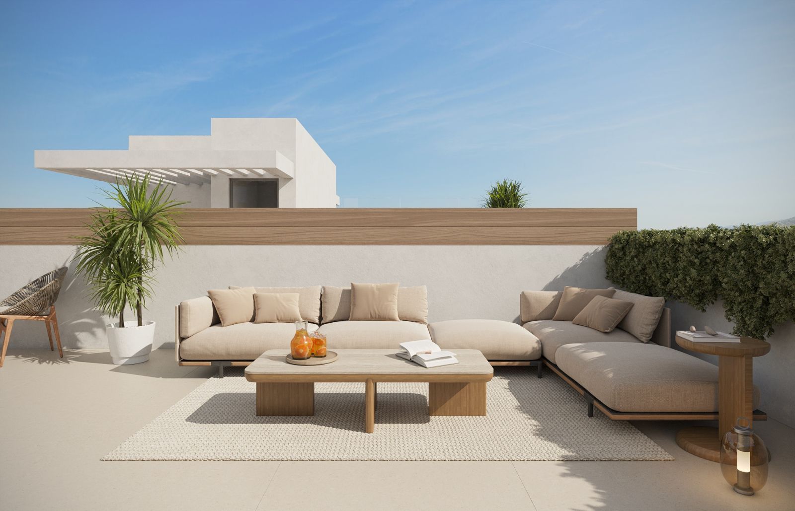 08 modern outdoor lounge area